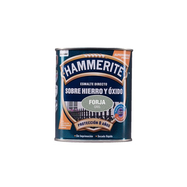 PINTURA HAMMERITE FORJA GRIS 5L.