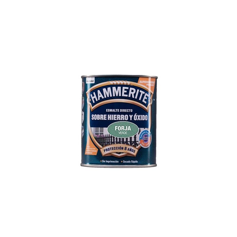 PINTURA HAMMERITE FORJA VERDE 5L.