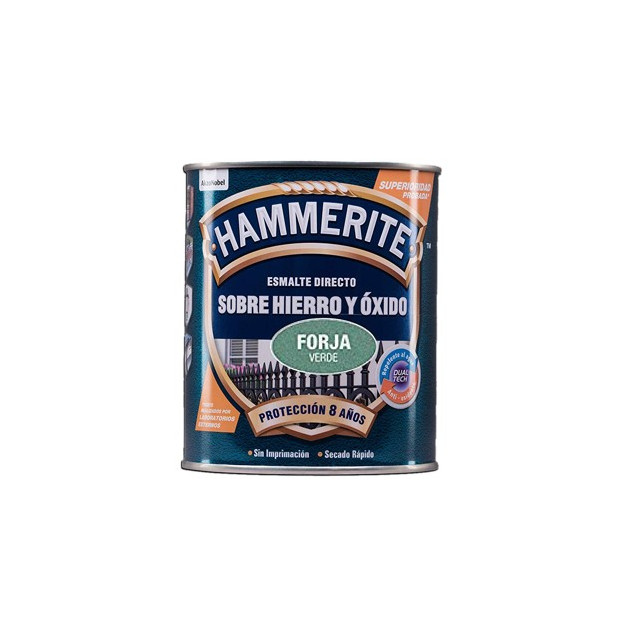 PINTURA HAMMERITE FORJA VERDE 5L.