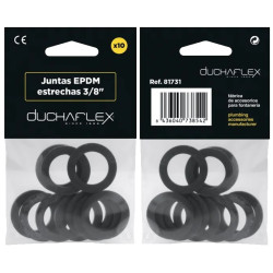 JUNTAS PLANAS ESTRECHAS EPDM 1" 1/4 35x30x2,5MM SKIN 10UDS.