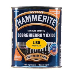 PINTURA HAMMERITE LISO AMARILLO 750ML.