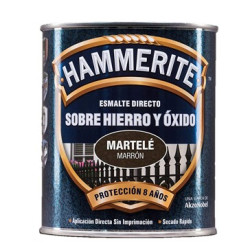 PINTURA HAMMERITE MARTELE MARRON 250ML.