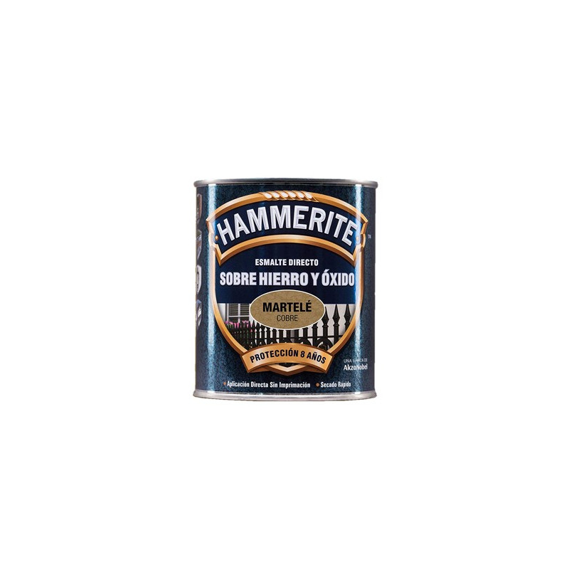 PINTURA HAMMERITE MARTELE COBRE 250ML.
