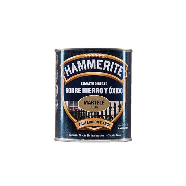PINTURA HAMMERITE MARTELE COBRE 250ML.