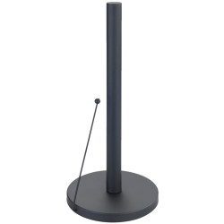 PORTAROLLOS CLAYTON ACERO NEGRO