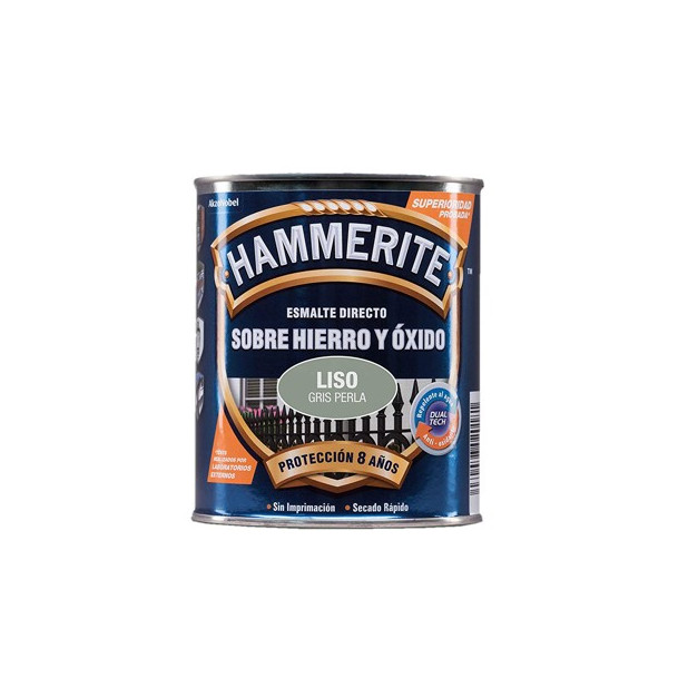 PINTURA HAMMERITE LISO G.PERLA 750ML.