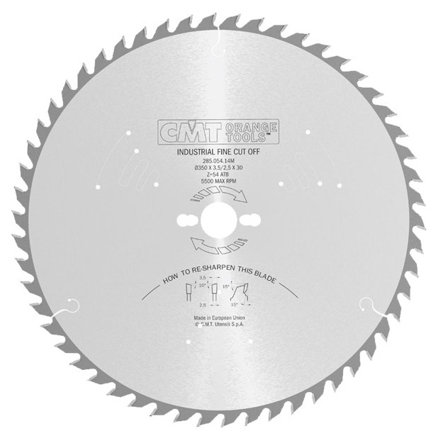 SIERRA CIRCULAR CMT 350x3,5x30 Z-54