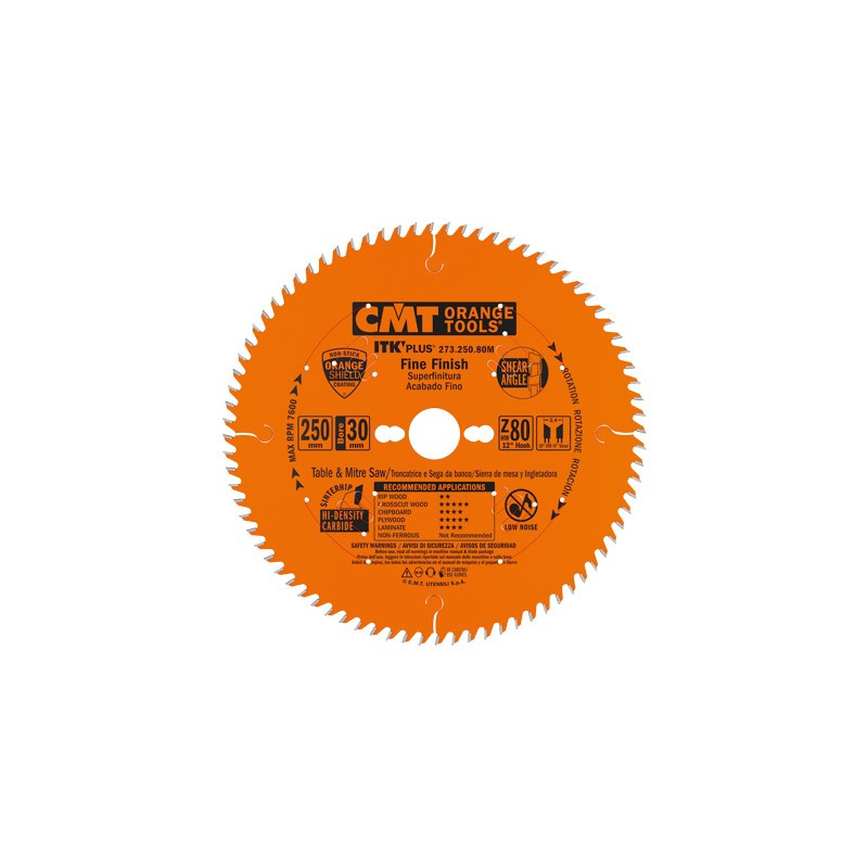 SIERRA CIRCULAR CMT 250x1,7x30 Z-80