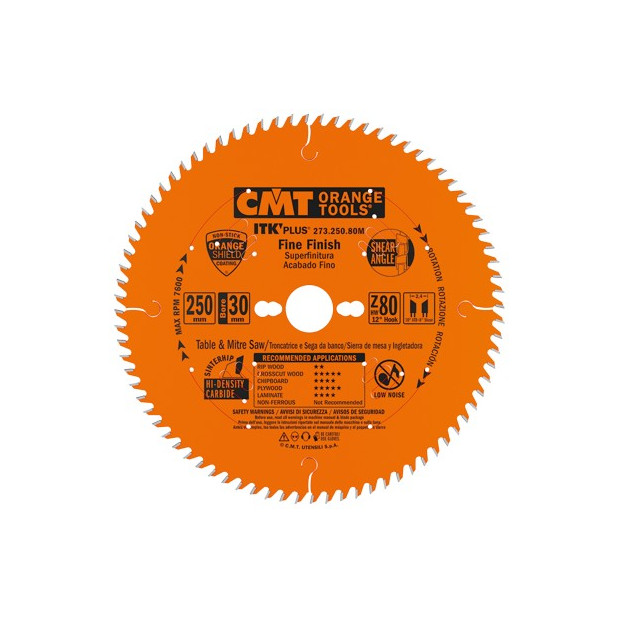 SIERRA CIRCULAR CMT 250x1,7x30 Z-80