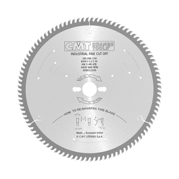 SIERRA CIRCULAR CMT 315x3,2x30 Z-72