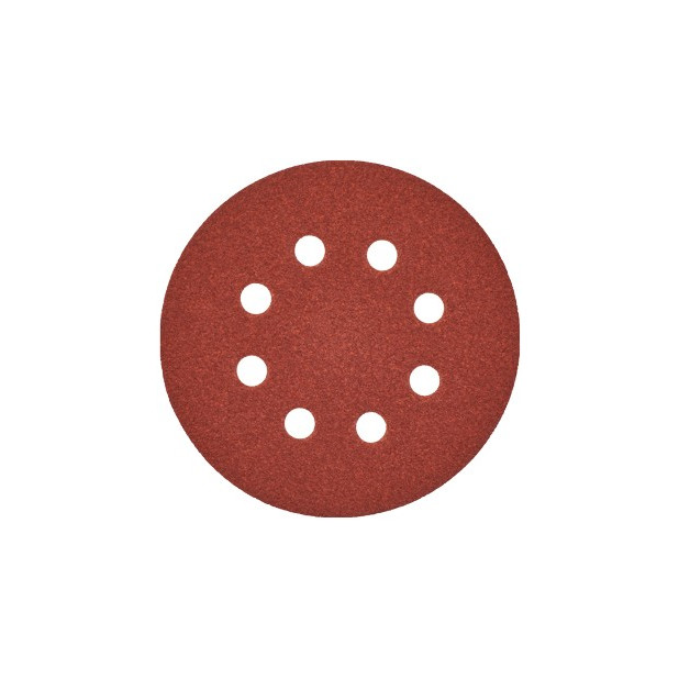 DISCO LIJA MILWAUKEE 125MM 80GR- 5 UNID.DESCAT.