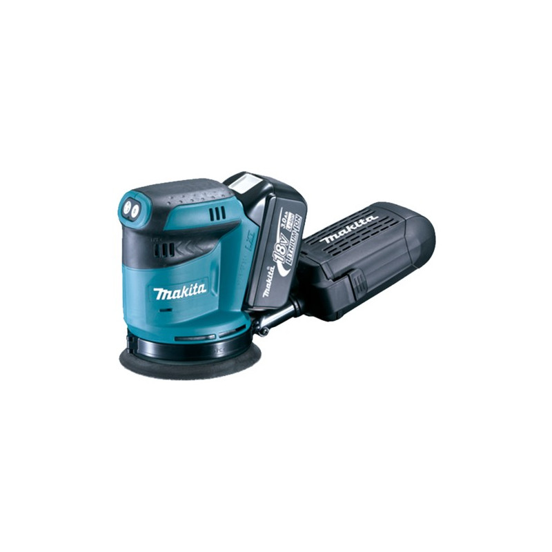 LIJADORA MAKITA ROTORBITAL 125MM 18V DBO180RFE