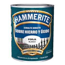PINTURA HAMMERITE FORJA BLANCO 750ML.