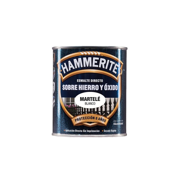 PINTURA HAMMERITE MARTELE BLANCO 750ML.