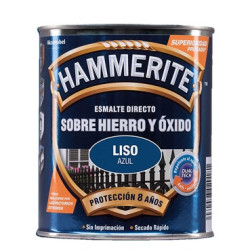 PINTURA HAMMERITE LISO AZUL 5L.