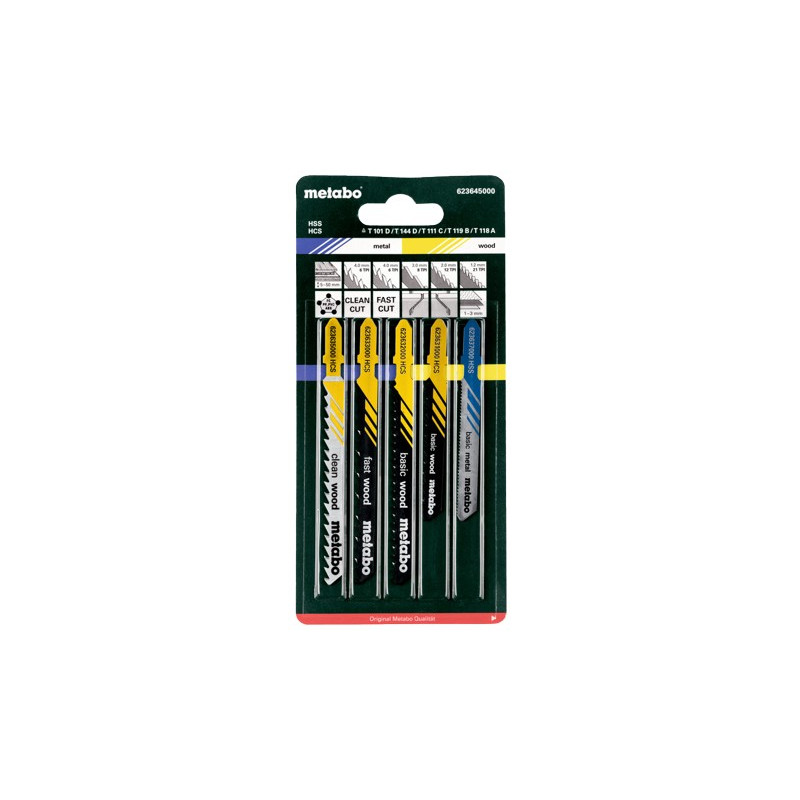 HOJAS SIERRA CALAR MADERA, METAL HCS