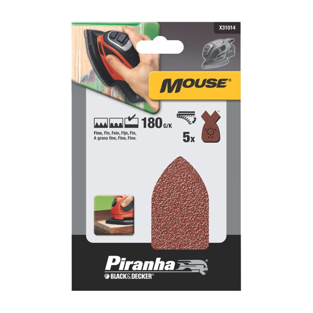 HOJA DE LIJA MOUSE G-180