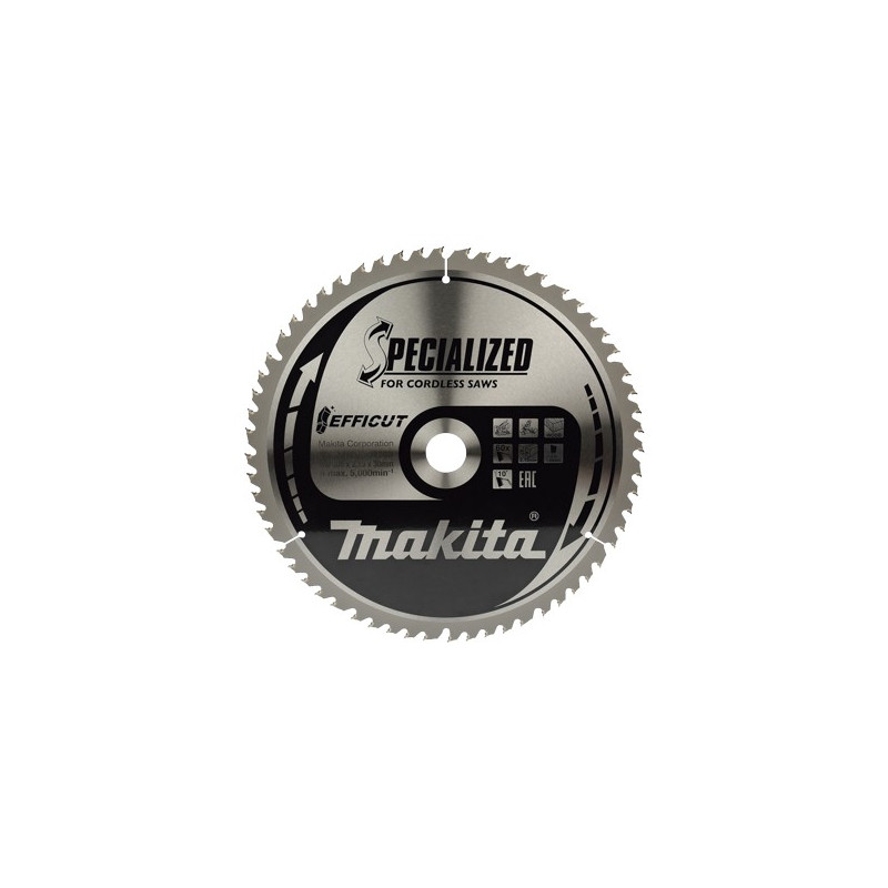 DISCO MAKITA 305x30x60D MADERA EFFIC