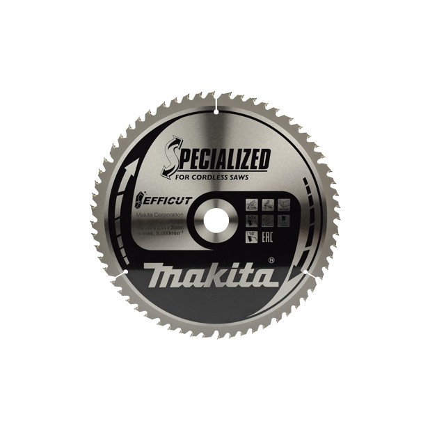 DISCO MAKITA 305x30x60D MADERA EFFIC