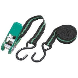 TENSOR CINTA CARRACA CON GANCHO 4MTS