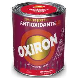 OXIRON ESMALTE LISO BRILLANTE ROJO 750ML