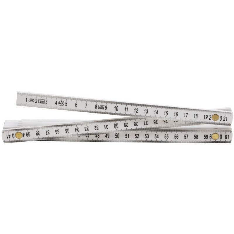 METRO PLEGABLE FIBRA 2MTS.
