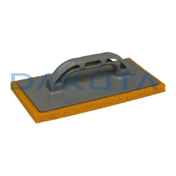 LLANA BASE PLAST. ESPONJA NARANJA 14x28