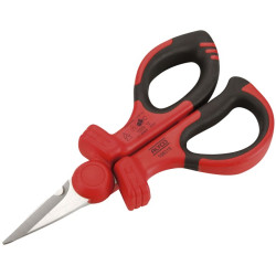 TIJERA ELECTRICISTA AISLADA VERDE 165MM