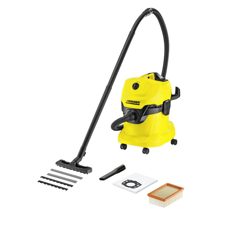 ASPIRADORA KARCHER WD 4 1000W 20LTS