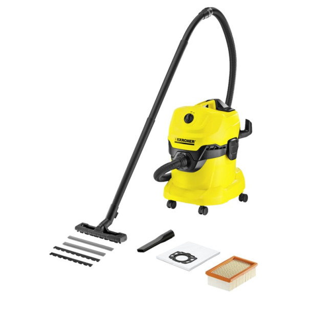 ASPIRADORA KARCHER WD 4 1000W 20LTS