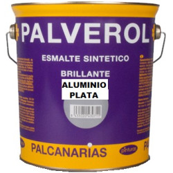 PINTURA PALVEROL ALUMINIO PLATA 750ml.