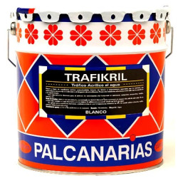 PINTURA TRAFIKRYL NEGRO 15LTS.