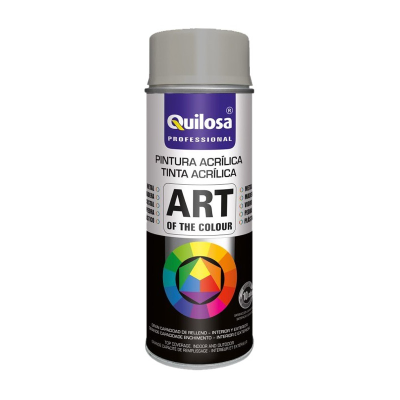 SPRAY ACRILICO ALUMINIO BLANCO RAL 9006 400ML