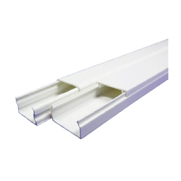 CANALETA  7x14MM ADHESIVA BLANCA 2MTS