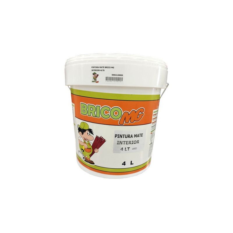 PINTURA MATE BRICO MG INTERIOR 4LTS