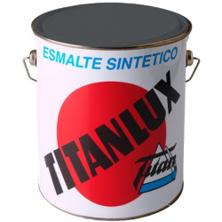 TITANLUX ESMALTE SINTETICO GRIS MEDIO 4L