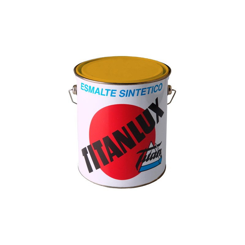 TITANLUX ESMALTE SINTETICO AMARILLO MEDIO 4L