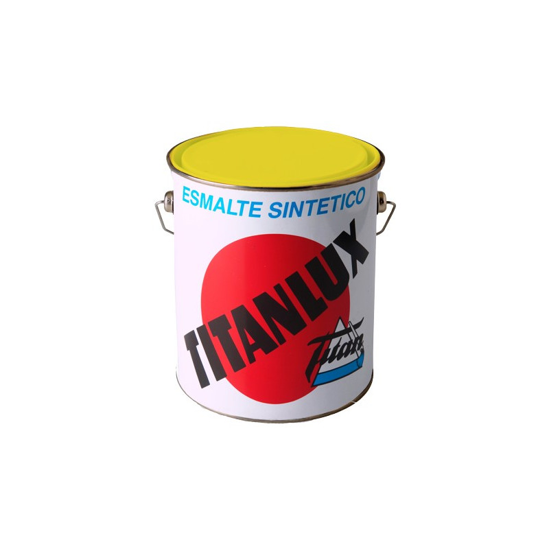TITANLUX ESMALTE SINTETICO AMARILLO REAL 4L
