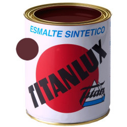 TITANLUX ESMALTE SINTETICO ROJO CARRUAJES 750ML