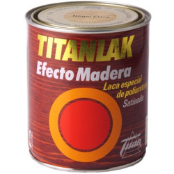 TITANLAK 750ML EFECTO MADERA NOGAL CL.
