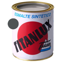 TITANLUX ESMALTE SINTETICO GRIS MEDIO 375ML (DESCAT)