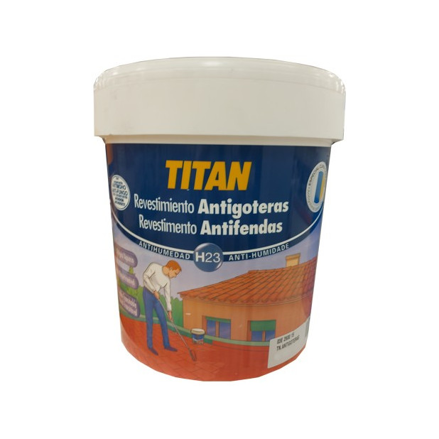 IMPERMEABILIZANTE TITAN GRIS 15Lts.