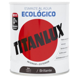 TITANLUX ESMALTE AL AGUA BRILLANTE TABACO 250ML