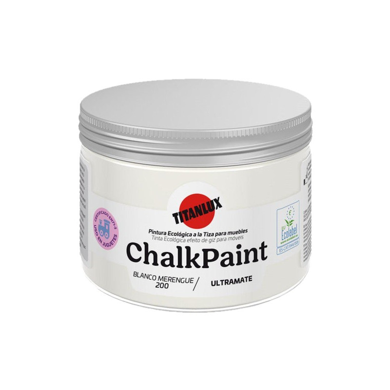 TITAN 150ML CHALK PAINT MERENGUE BLANCO (DESCAT.)