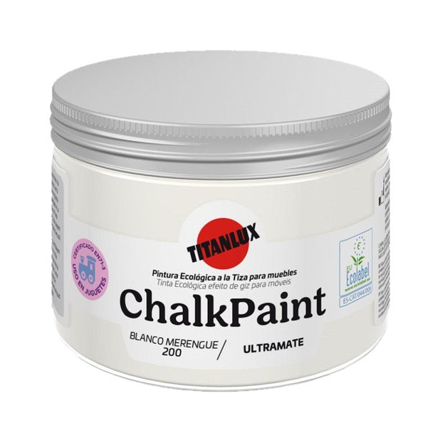 TITAN 150ML CHALK PAINT MERENGUE BLANCO (DESCAT.)