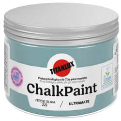 TITAN 150ML CHALK PAINT VERDE OLIVA