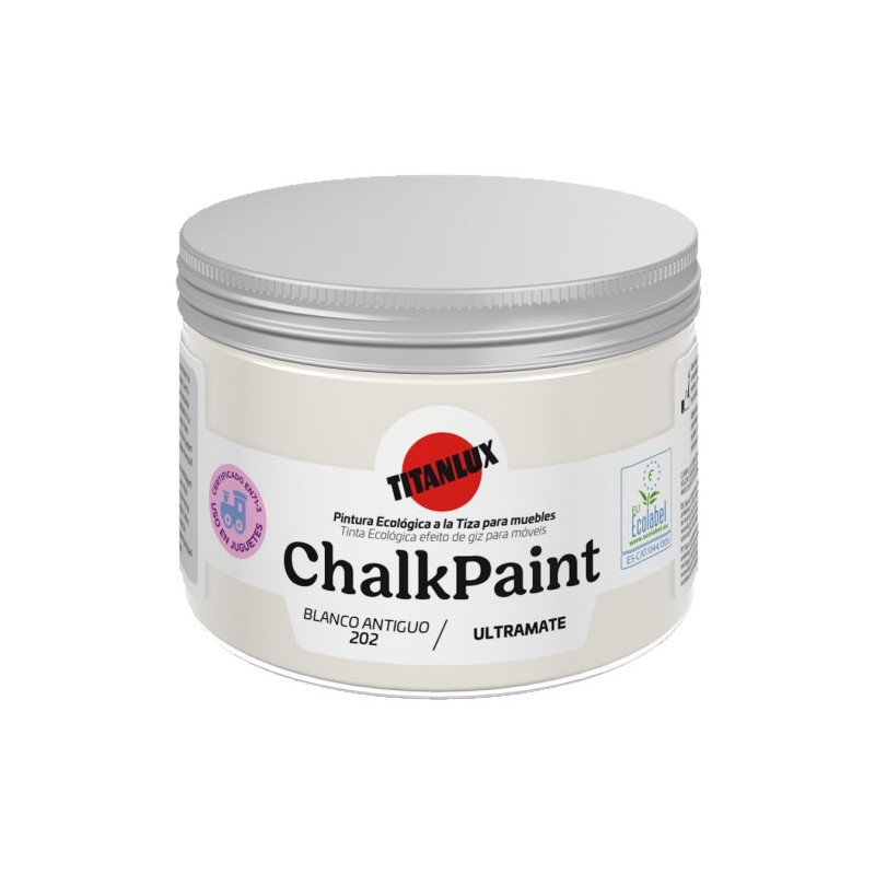 TITAN 150ML CHALK PAINT BLANCO ANTIGUO