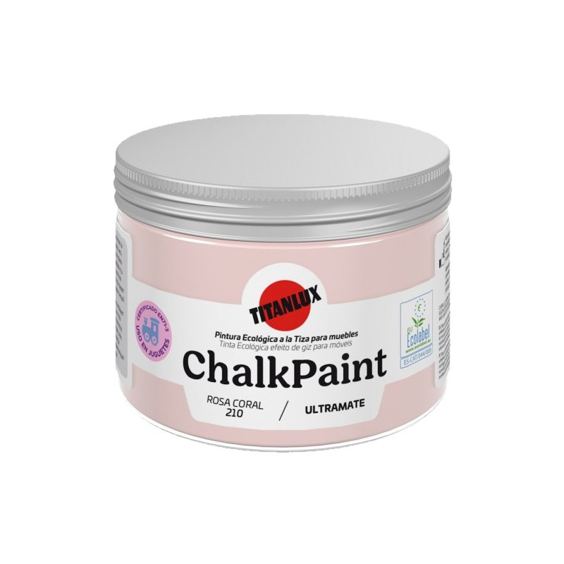 TITAN 150ML CHALK PAINT ROSA CORAL