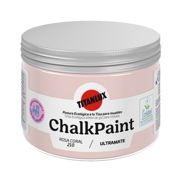 TITAN 150ML CHALK PAINT ROSA CORAL