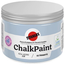 TITAN 150ML CHALK PAINT AZUL ACERO